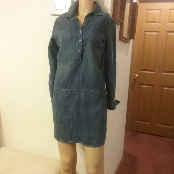 GAP Dresses & Skirts - Gap denim top/dress size small
